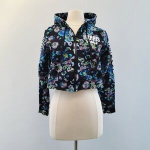 Ulla Johnson Designers For Democracy Small Harris Walz Blue Cropped Sweatshirt